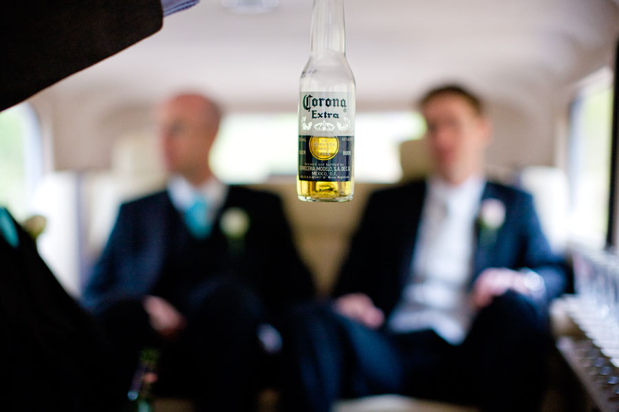 Wedding limousine photographs