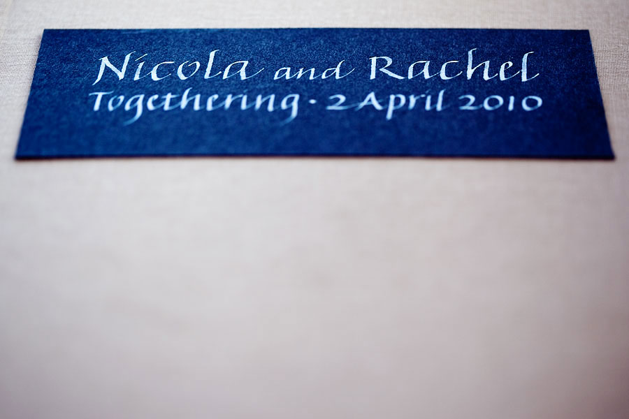 Nicola and Rachel civil Wedding photography