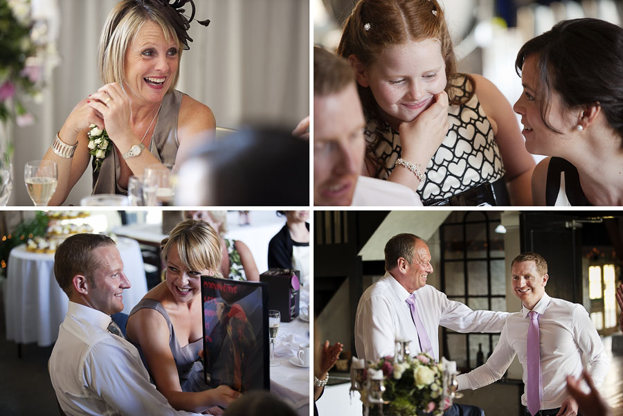 Dorset House Wedding photos in the barn