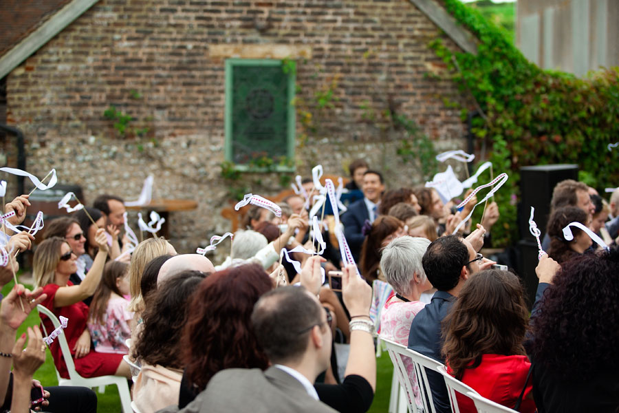 Noemi and Simon's Wedding Photography at Pangdean Old Barn Pyecombe Brighton