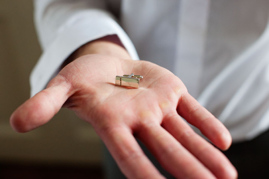 Sussex Wedding Photographer Cufflinks