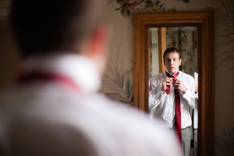 Groom Getting Ready - Brighton Wedding Photography